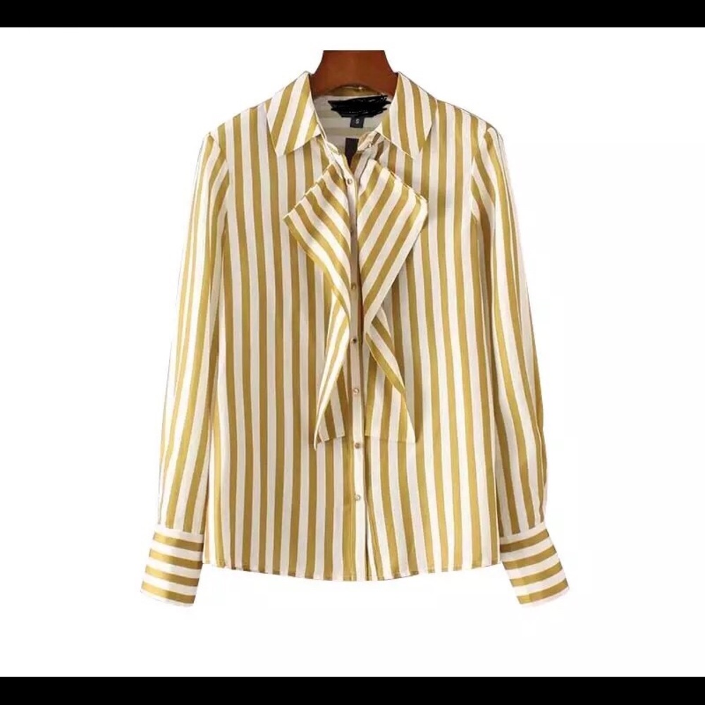 Stripe yellow top